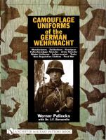 Camouflage Uniforms of the German Wehrmacht. Autor: Werner Palinckx. SmakLiter.pl Okładka książki Camouflage Uniforms of the German Wehrmacht