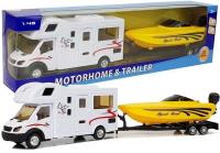 Opakowanie Camper z motorówką i napędem frykcyjnym 1:48