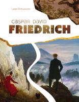 Caspar David Fredrich. Autor: Luba Ristujczina. SmakLiter.pl Okładka książki Caspar David Fredrich