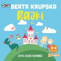CD MP3 Bajki. Autor: Beata Krupska. SmakLiter.pl Okładka książki CD MP3 Bajki