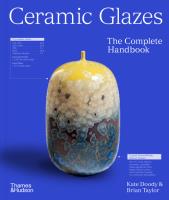 Ceramic Glazes wer. angielska. Autor: Brian Taylor. SmakLiter.pl Okładka książki Ceramic Glazes wer. angielska