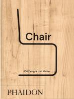 Okładka książki Chair. 500 Designs that Matter