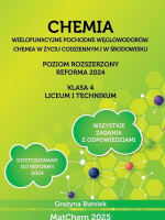 Chemia Zb. zadań 4 LO i technikum PR. Autor: Grażyna Bieniek. SmakLiter.pl Okładka książki Chemia Zb. zadań 4 LO i technikum PR