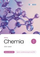 Chemia zbiór zadań matura 2026-2028 tom 1. Autor: Karol Dudek-Różycki, Michał Płotek, Tomasz Wichur. SmakLiter.pl Okładka książki Chemia zbiór zadań matura 2026-2028 tom 1
