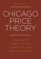 Okładka książki Chicago Price Theory