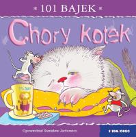 Chory kotek. 101 bajek. Autor: Stanisław Jachowicz. SmakLiter.pl Okładka książki Chory kotek. 101 bajek