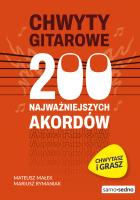 Okładka książki Chwyty gitarowe. 200 najważniejszych akordów. Samo Sedno (wyd. 3 2026)