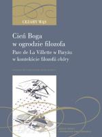Cień Boga w ogrodzie filozofa.. Autor: Cezary wąś. SmakLiter.pl Okładka książki Cień Boga w ogrodzie filozofa.
