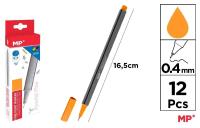 Opakowanie Cienkopis 0.4mm pomarańczowy (12szt)
