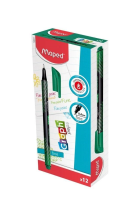 Cienkopis Graph Peps deco zielony (12szt) MAPED. Wydawca: Maped. SmakLiter.pl Opakowanie Cienkopis Graph Peps deco zielony (12szt) MAPED