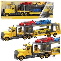 Ciężarówka laweta ze światłem i dźwiękiem. Wydawca: Leantoys. SmakLiter.pl Opakowanie Ciężarówka laweta ze światłem i dźwiękiem