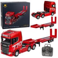 Opakowanie Ciężarówka Scania 770S RC z naczepą czerwona