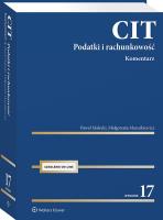 Okładka książki CIT. Komentarz. Podatki i rachunkowość