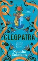 Cleopatra. Autor: Natasha Solomons. SmakLiter.pl Okładka książki Cleopatra
