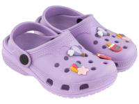 Opakowanie Clogi dziecięce liliowe rozm. 27