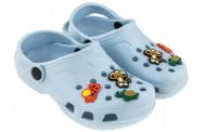 Opakowanie Clogi Dziecięce zwierzątka niebieskie rozm. 25