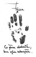 Co głowa ubzdurała, lewa ręka nabazgrała. Autor: Zięcina. SmakLiter.pl Okładka książki Co głowa ubzdurała, lewa ręka nabazgrała