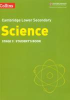 Collins Cambridge Lower Secondary Science - Lower Secondary Science Student's Book: Stage 7. Autor: Levesley Mark, Rickwood Beverly, Gill Aidan. SmakLiter.pl Okładka książki Collins Cambridge Lower Secondary Science - Lower Secondary Science Student's Book: Stage 7