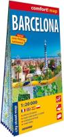 Okładka książki Comfort map Barcelona 1:20 000 w.2026