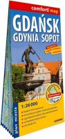 Okładka książki Comfort! map Gdańsk, Gdynia, Sopot 1:26 000 w.2026