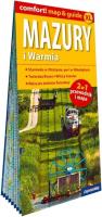 Okładka książki Comfort! map&guide Mazury i Warmia 2w1 w.2026