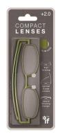 Opakowanie Compact Lenses Okulary NEW +2.0 mix kolorów + etui