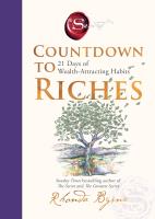 Okładka książki Countdown to Riches. 21 Days of Wealth-Attracting Habits