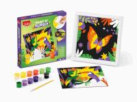 Creativ malowanie po numerach papuga/motyl. Wydawca: Maped. SmakLiter.pl Opakowanie Creativ malowanie po numerach papuga/motyl