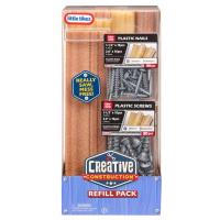 Creative Construction Wood, Nails and Screw Bundle. Wydawca: Little tikes. SmakLiter.pl Opakowanie Creative Construction Wood, Nails and Screw Bundle