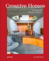Creative Homes. Interiors and Design in Belgium. Autor: Living Inside, Luc Roymans. SmakLiter.pl Okładka książki Creative Homes. Interiors and Design in Belgium