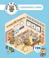 Okładka książki Cute 'n' Cozy Sticker Therapy. Convenience Stores