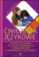 Ćwiczenia językowe. Autor: Marta Wiśniewska. SmakLiter.pl Okładka książki Ćwiczenia językowe
