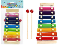 Cymbałki drewniane 8 tonów. Wydawca: ADAR. SmakLiter.pl Opakowanie Cymbałki drewniane 8 tonów