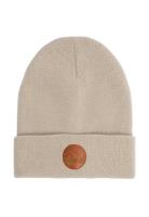 Opakowanie Czapka Beanie z bawełny organicznej beżowa