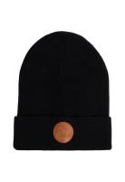 Opakowanie Czapka Beanie z bawełny organicznej czarna