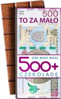 Opakowanie Czekolada CZK-123 500+ banknot