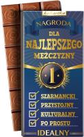 Opakowanie Czekolada CZK-334 Dla najlepszego mężczyzny