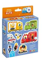 CzuCzu Puzzle do pary Auta. Wydawca: Bright Junior Media. SmakLiter.pl Opakowanie CzuCzu Puzzle do pary Auta