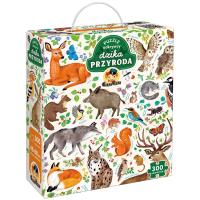 CzuCzu Puzzle odkrywcy Dzika przyroda. Wydawca: Bright Junior Media. SmakLiter.pl Opakowanie CzuCzu Puzzle odkrywcy Dzika przyroda