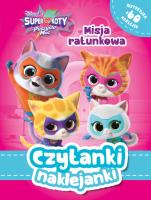 Czytanki naklejanki. Misja ratunkowa. Disney Junior Superkoty. Puszysta moc. Autor:   Praca zbiorowa. SmakLiter.pl Okładka książki Czytanki naklejanki. Misja ratunkowa. Disney Junior Superkoty. Puszysta moc