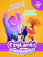 Czytanki naklejanki. Pomysł na sukces. Disney Pixar W głowie się nie mieści 2. Autor:   Praca zbiorowa. SmakLiter.pl Okładka książki Czytanki naklejanki. Pomysł na sukces. Disney Pixar W głowie się nie mieści 2