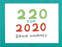 David Hockney. 220 for 2020. Autor: Hockney David. SmakLiter.pl Okładka książki David Hockney. 220 for 2020