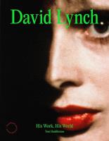 Okładka książki David Lynch. His Work, His World