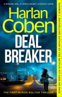 Deal Breaker wer. angielska. Autor: Harlan Coben. SmakLiter.pl Okładka książki Deal Breaker wer. angielska