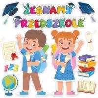 Opakowanie Dekoracja klasowa - Żegnamy przedszkole... 12el