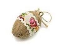 Opakowanie Dekoracja Pisanka z juty