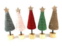 Dekoracja świąteczna Choinka drewniana MIX. Wydawca: ADAR. SmakLiter.pl Opakowanie Dekoracja świąteczna Choinka drewniana MIX