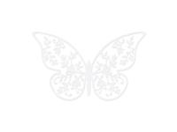 Dekoracje papierowe Motyl 8x5cm 10 zt. Wydawca: PartyDeco. SmakLiter.pl Opakowanie Dekoracje papierowe Motyl 8x5cm 10 zt