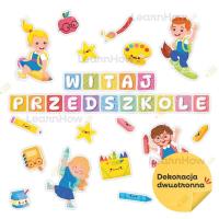 Opakowanie Dekoracje szkolne - Witaj przedszkole 33szt