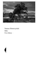 Delta. Autor: Tomasz Słomczyński. SmakLiter.pl Okładka książki Delta